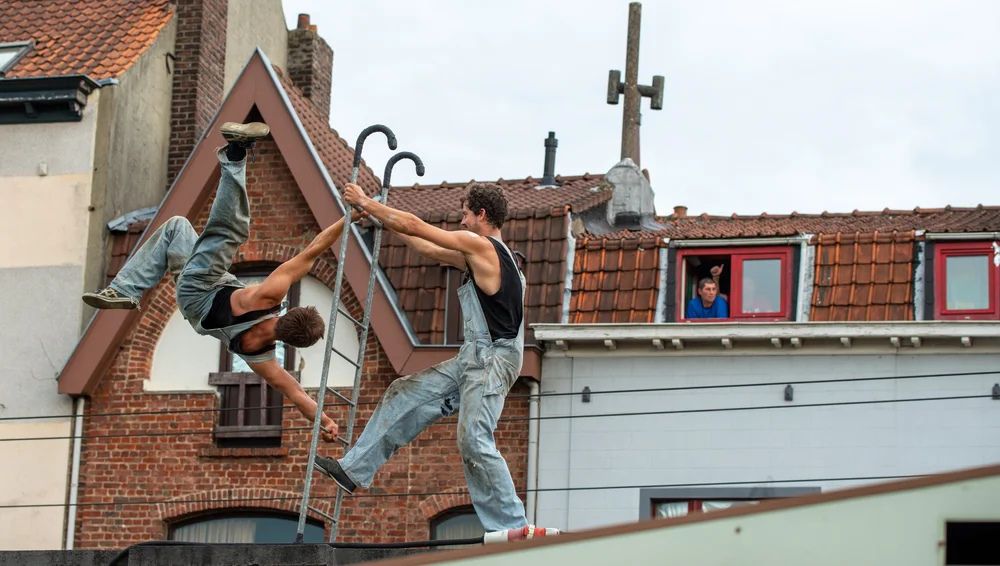 BeFlat: akcja teatralna „Ludo&Arsene” (Belgia)